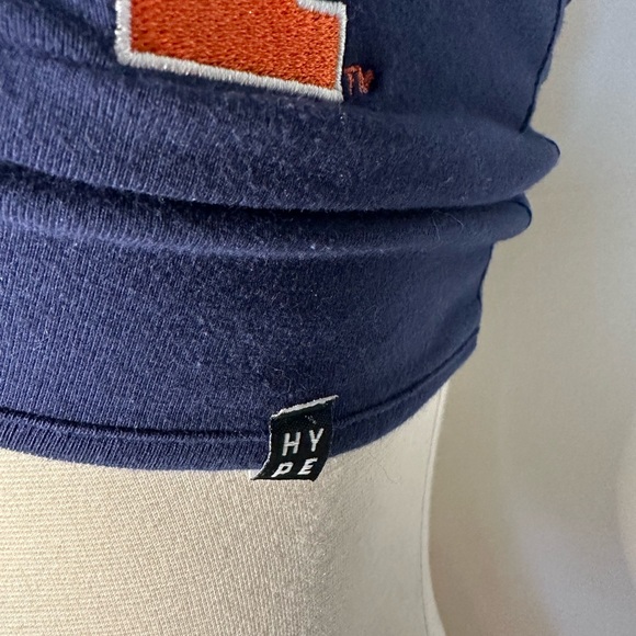 University of Illinois Hype and Vice tube top, game day crop top. Illini - Picture 4 of 6